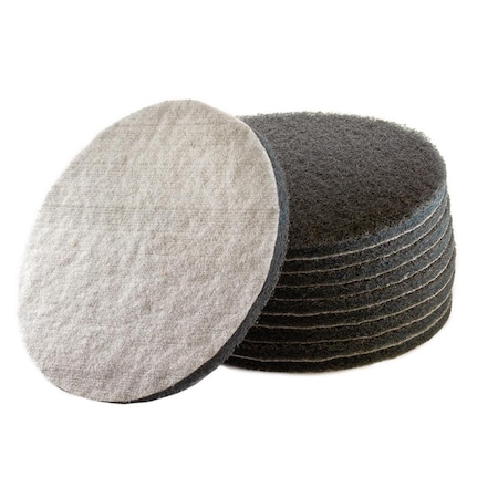 Uneeda Sanding Disc 5" UNEELON Hook & Loop Ultra Fine (Grey), PK20 M-159629